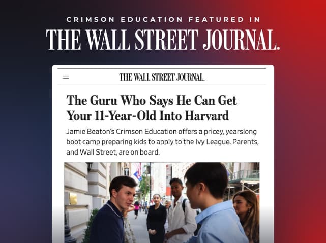 Meet Wall Street Journal's Guru of Ivy League Admissions - Jamie Beaton, in Mumbai!